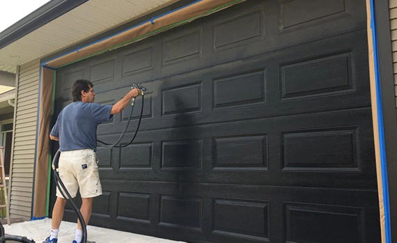 Garage door painting Services Humble